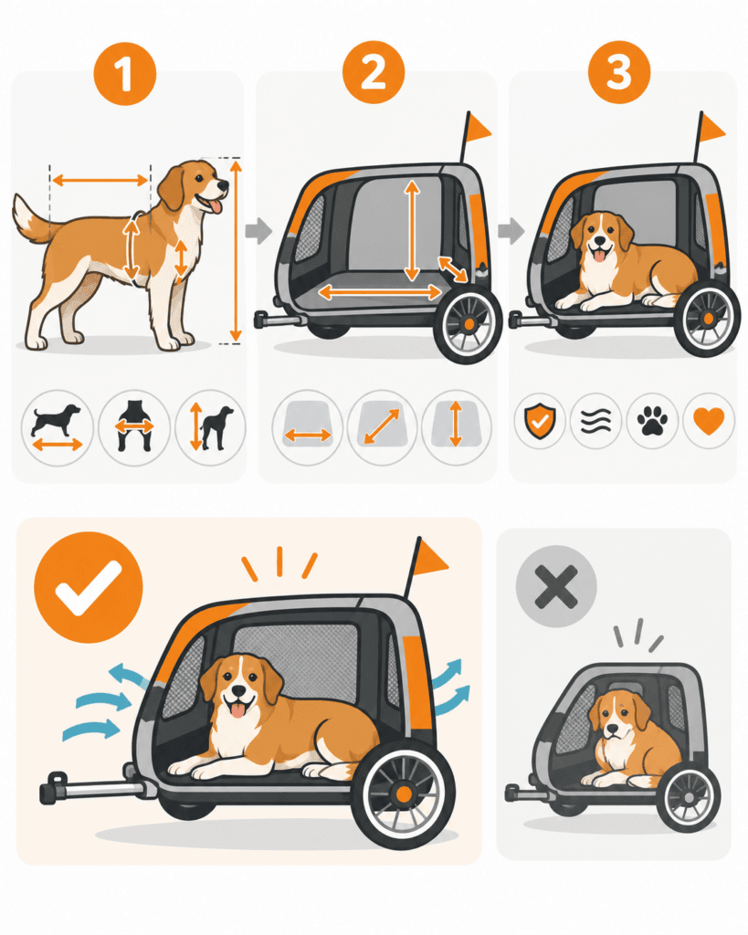 hundefahrradanhaenger-hero Hundefahrradanhänger für kleine und große Hunde auf einer Fahrradtour