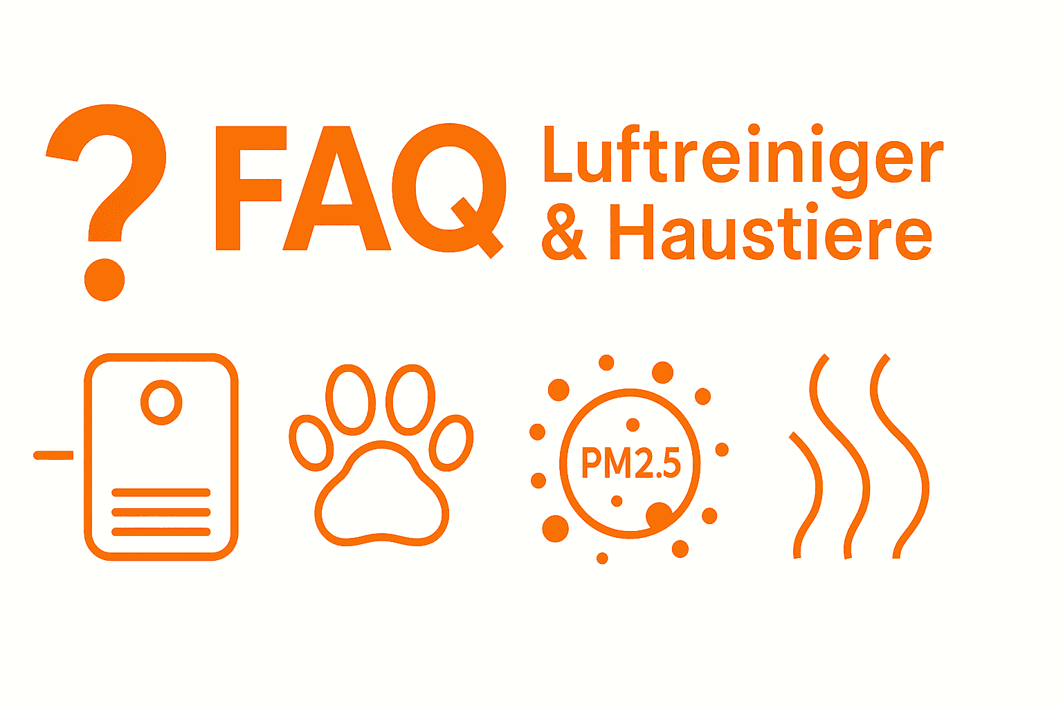 FAQ Luftreiniger & Haustiere