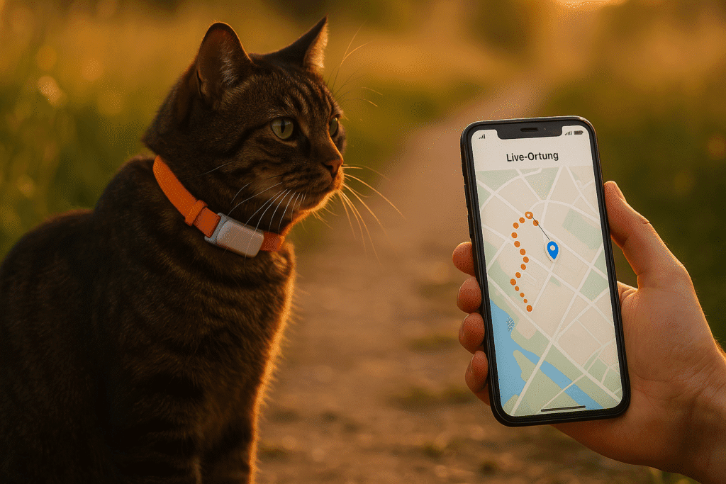 Katze GPS Tracker App ohne Abo