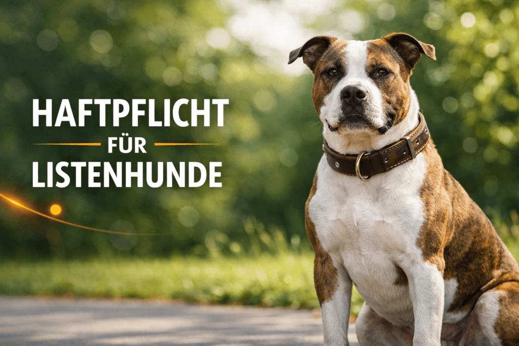 Haftpflichtversicherung für Listenhunde