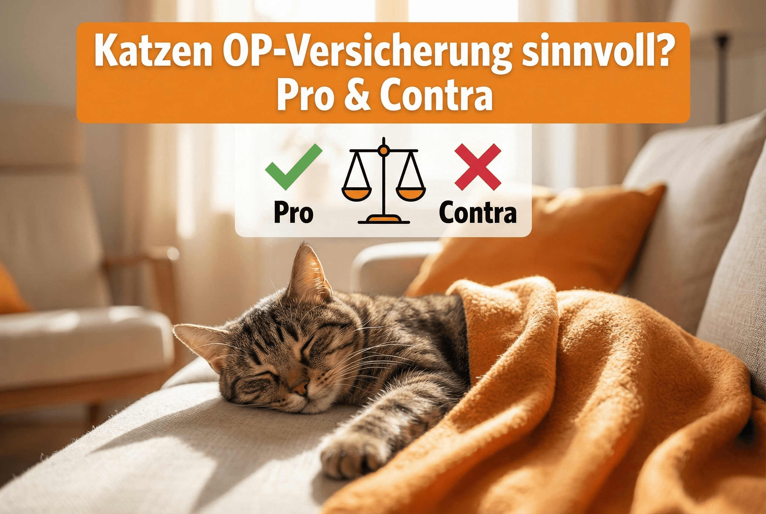 Ist eine Katzen OP-Versicherung sinnvoll?