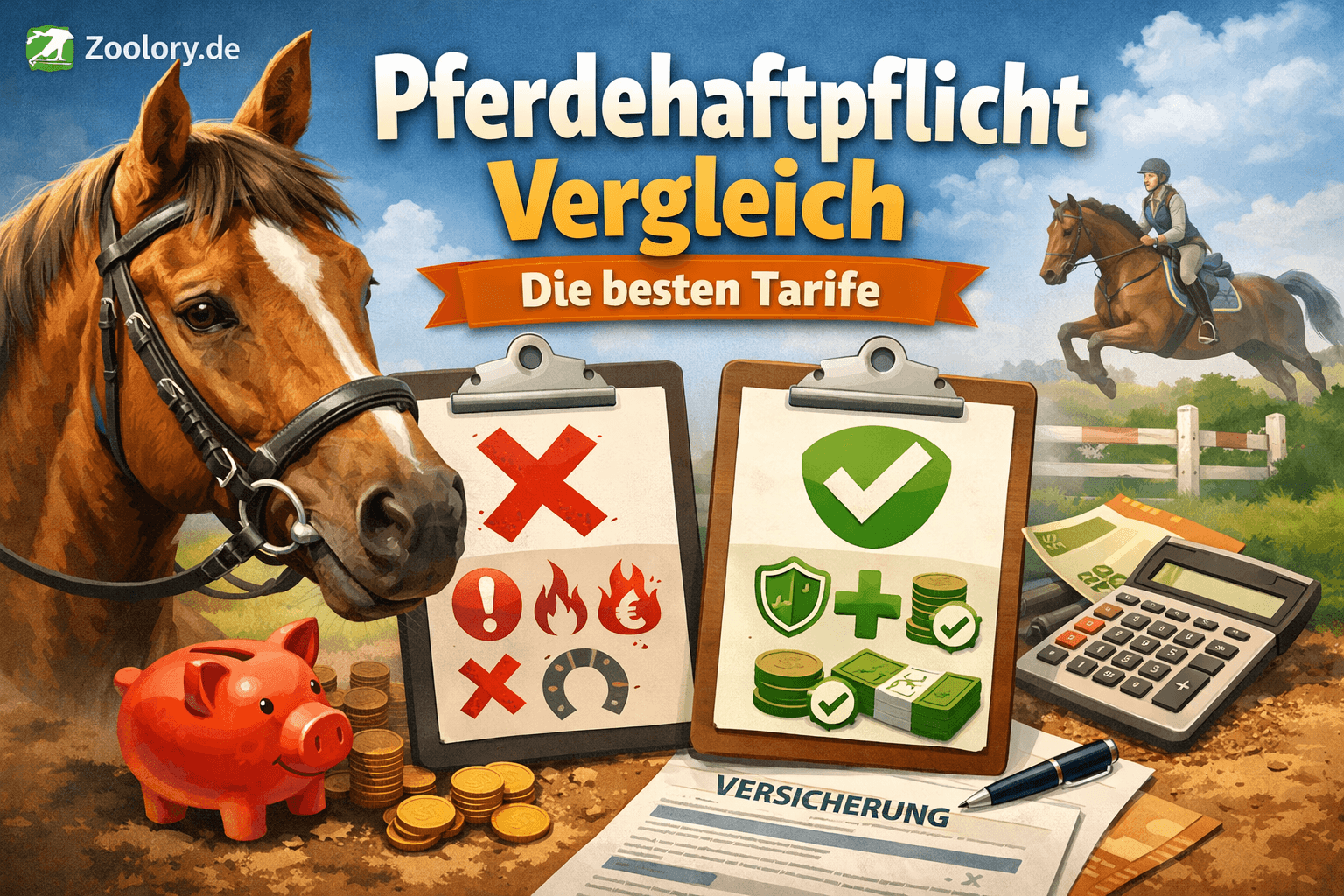 Pferdehaftpflicht Vergleich