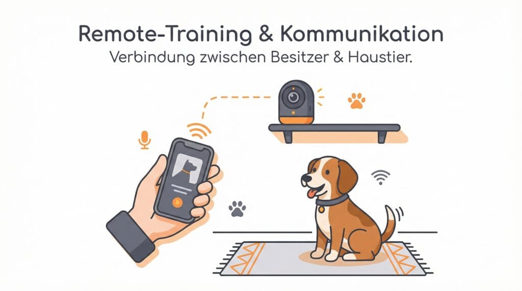 Remote Kamera für Hunde