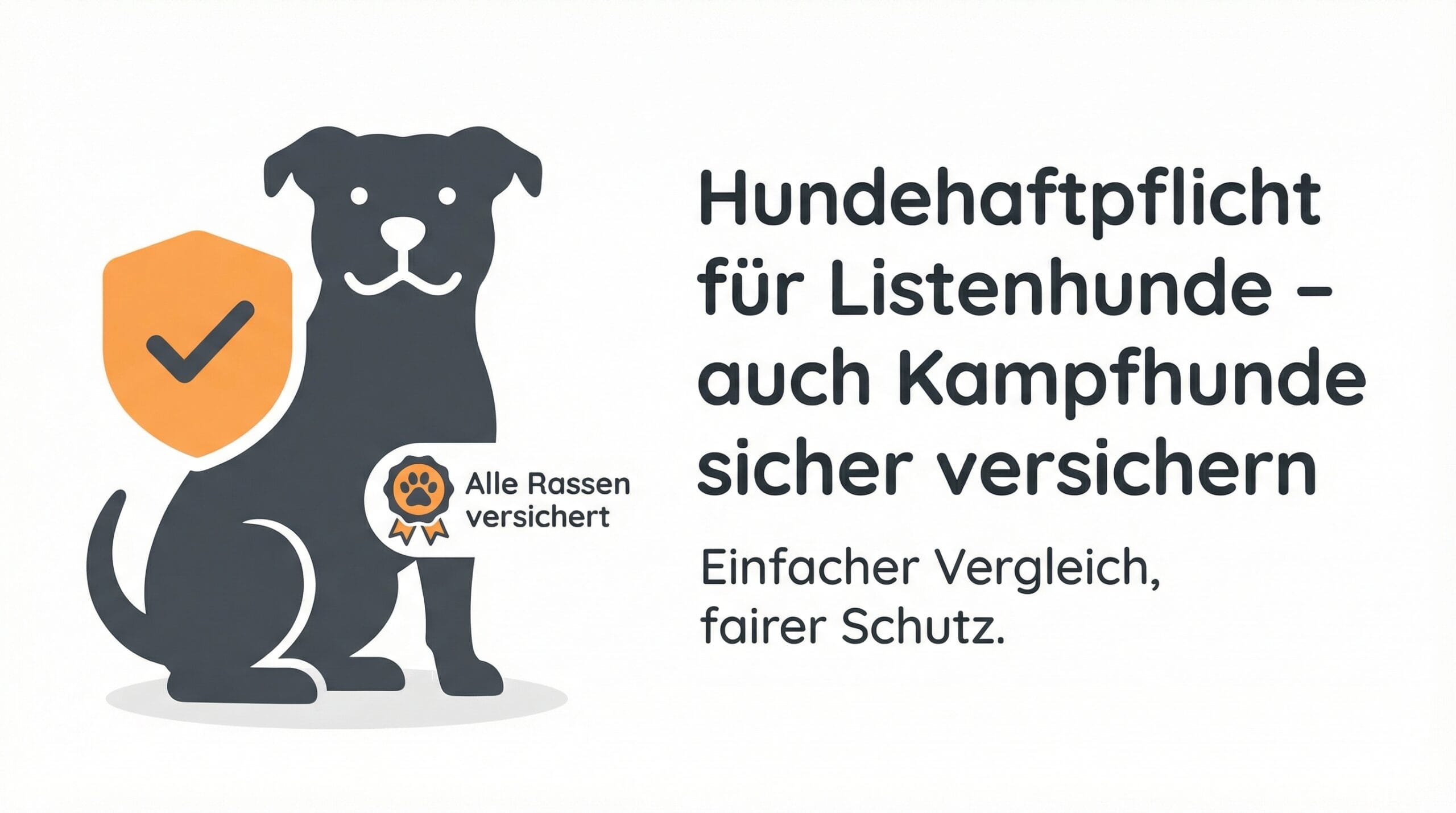 Hundehaftpflicht für Listenhunde – Versicherung ohne Rassenausschluss