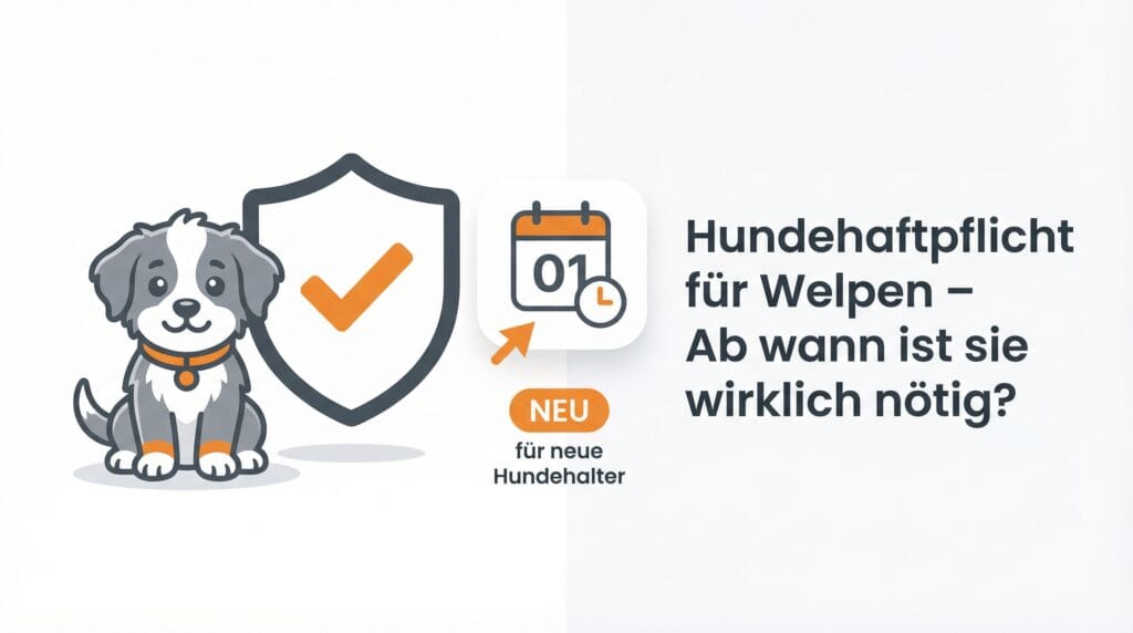 Hundehaftpflicht für Welpen – ab wann eine Versicherung sinnvoll ist