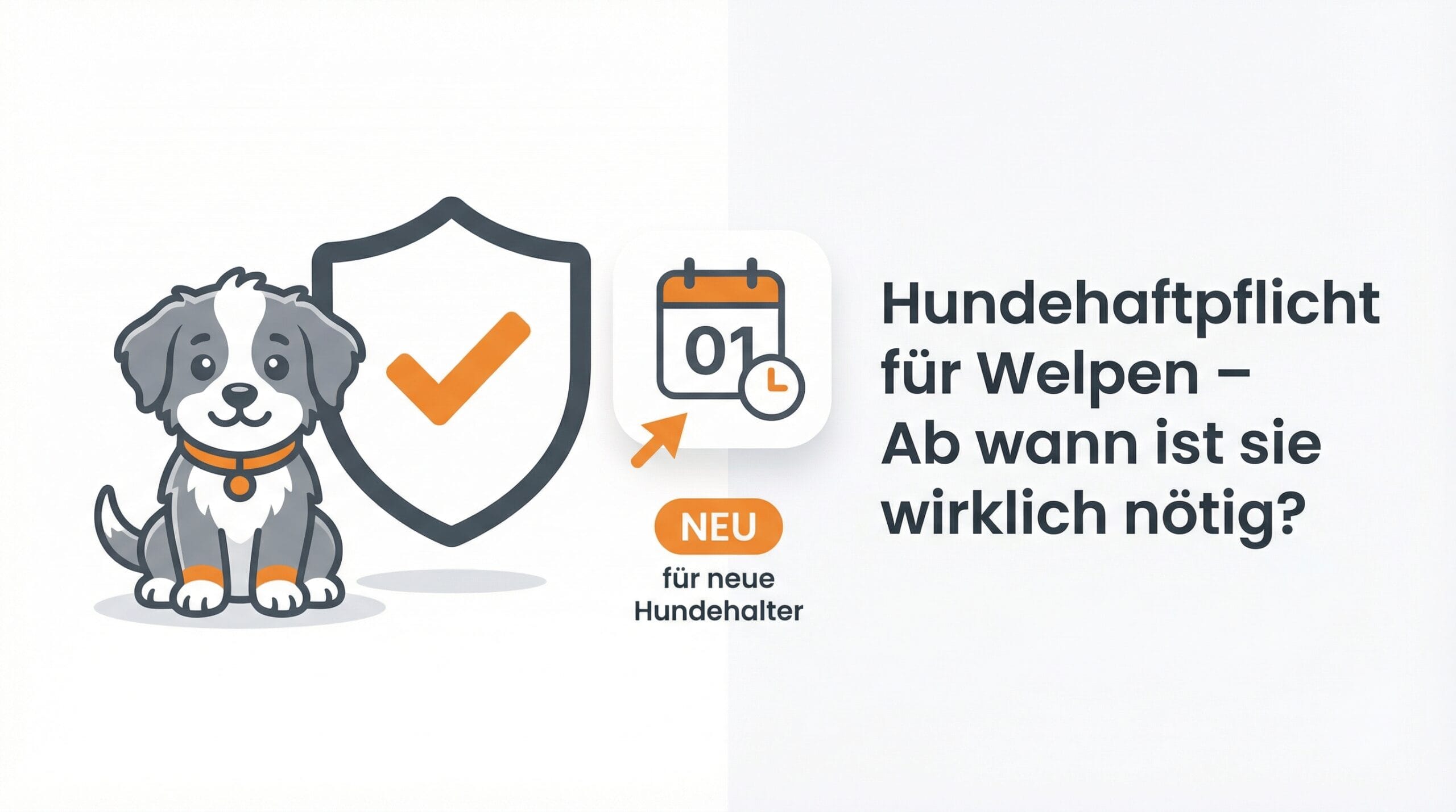 Hundehaftpflicht für Welpen – ab wann eine Versicherung sinnvoll ist