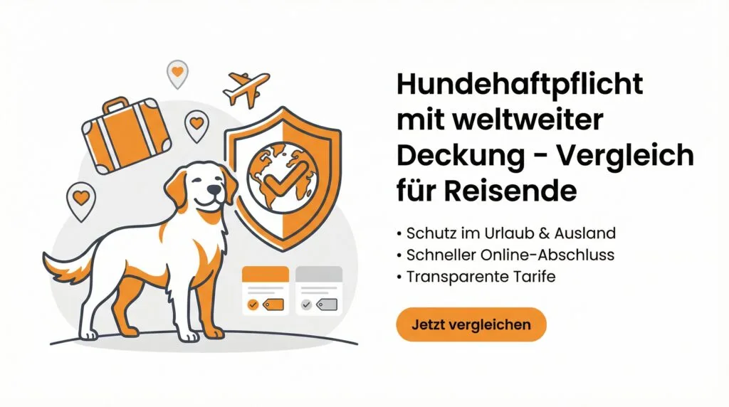 Hundehaftpflicht mit weltweiter Deckung – Versicherung für Auswanderer