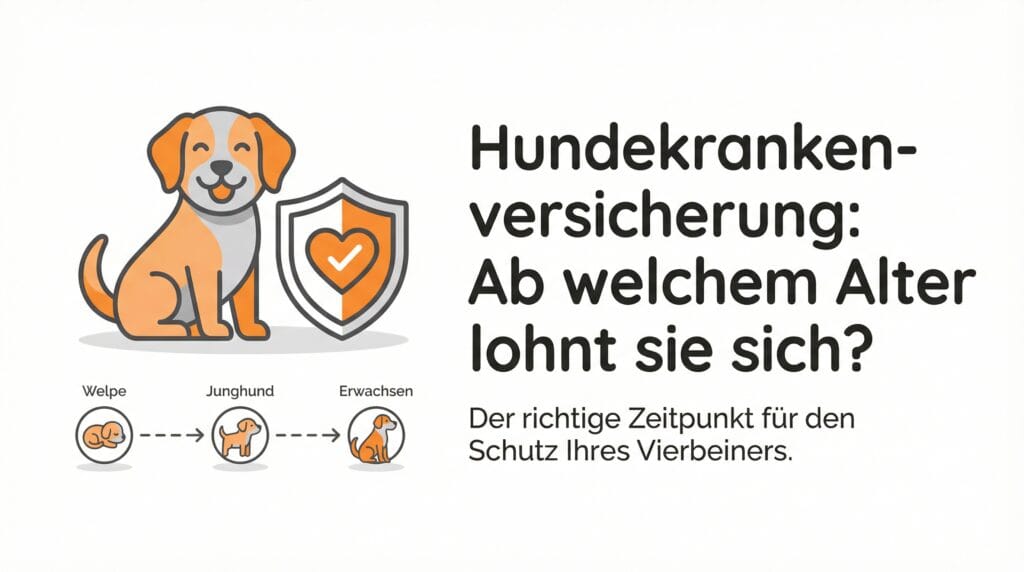 Hundekrankenversicherung – ab welchem Alter abschließen sinnvoll ist