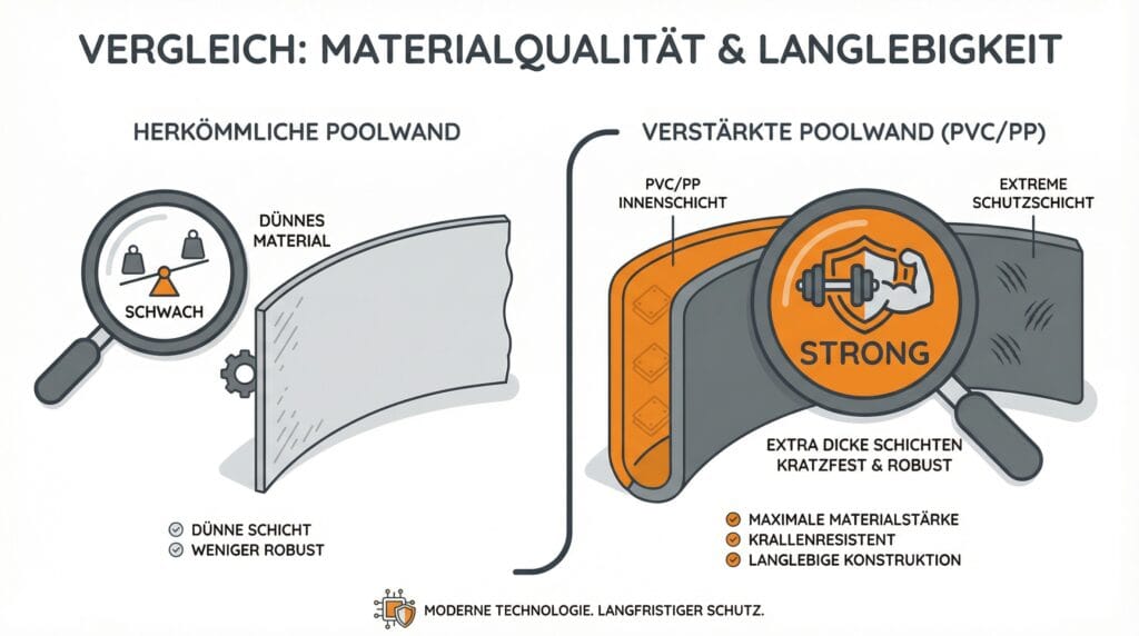 Pool für Hund PVC Material