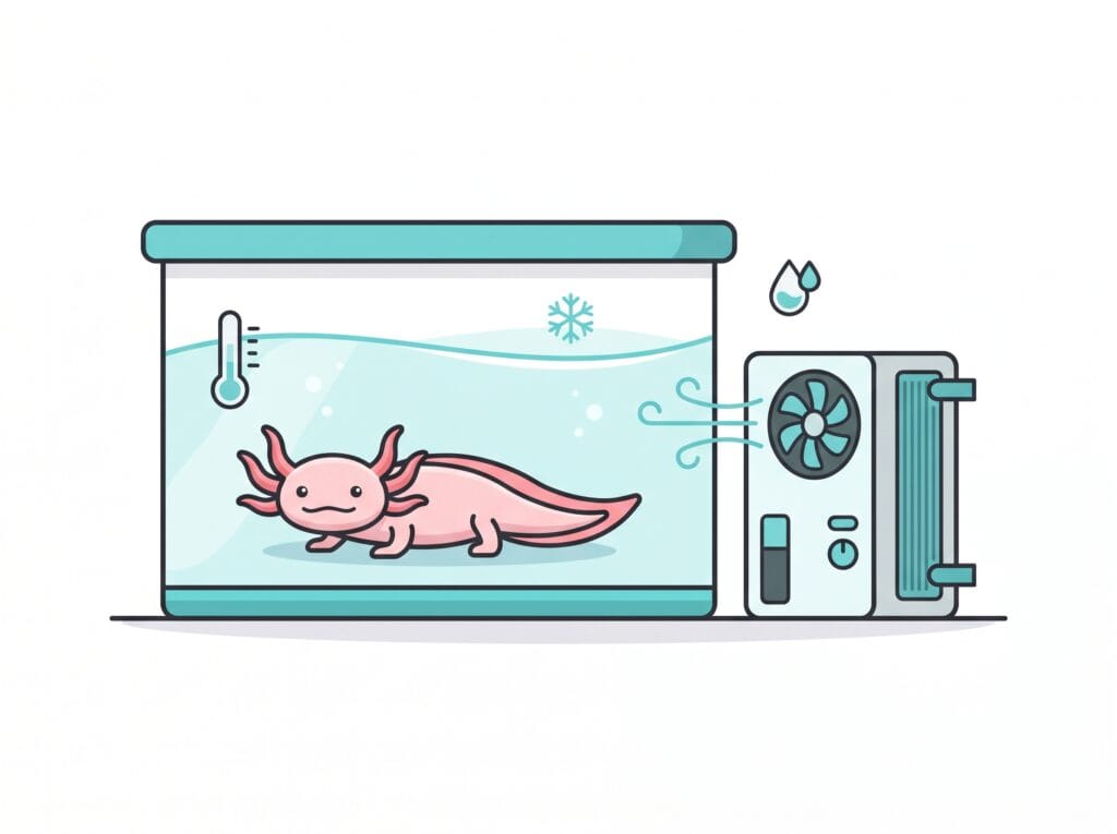 Aquarium Kühler für Axolotl im Test