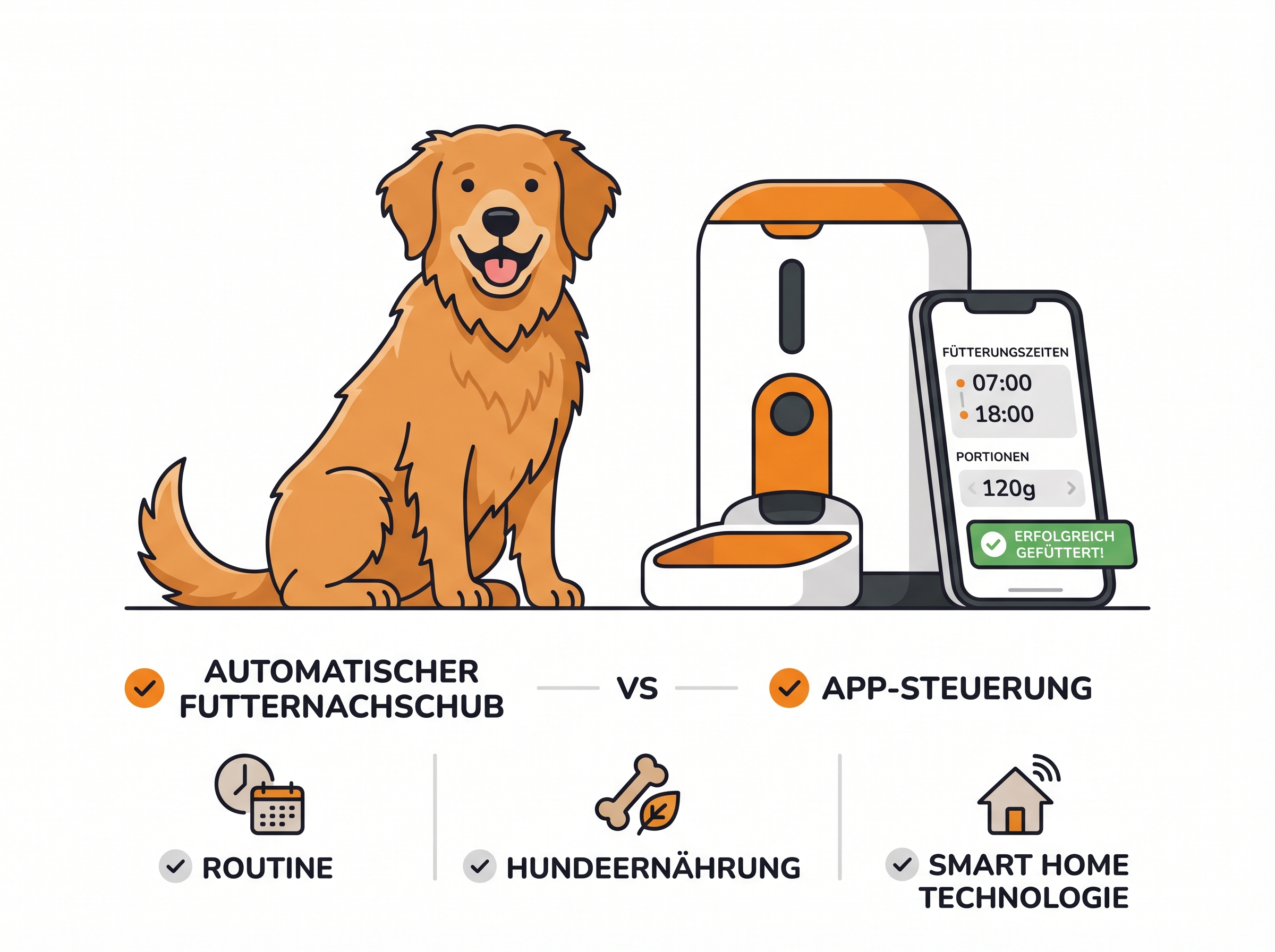 Bester Automatischer Futterautomat mit App für Hude