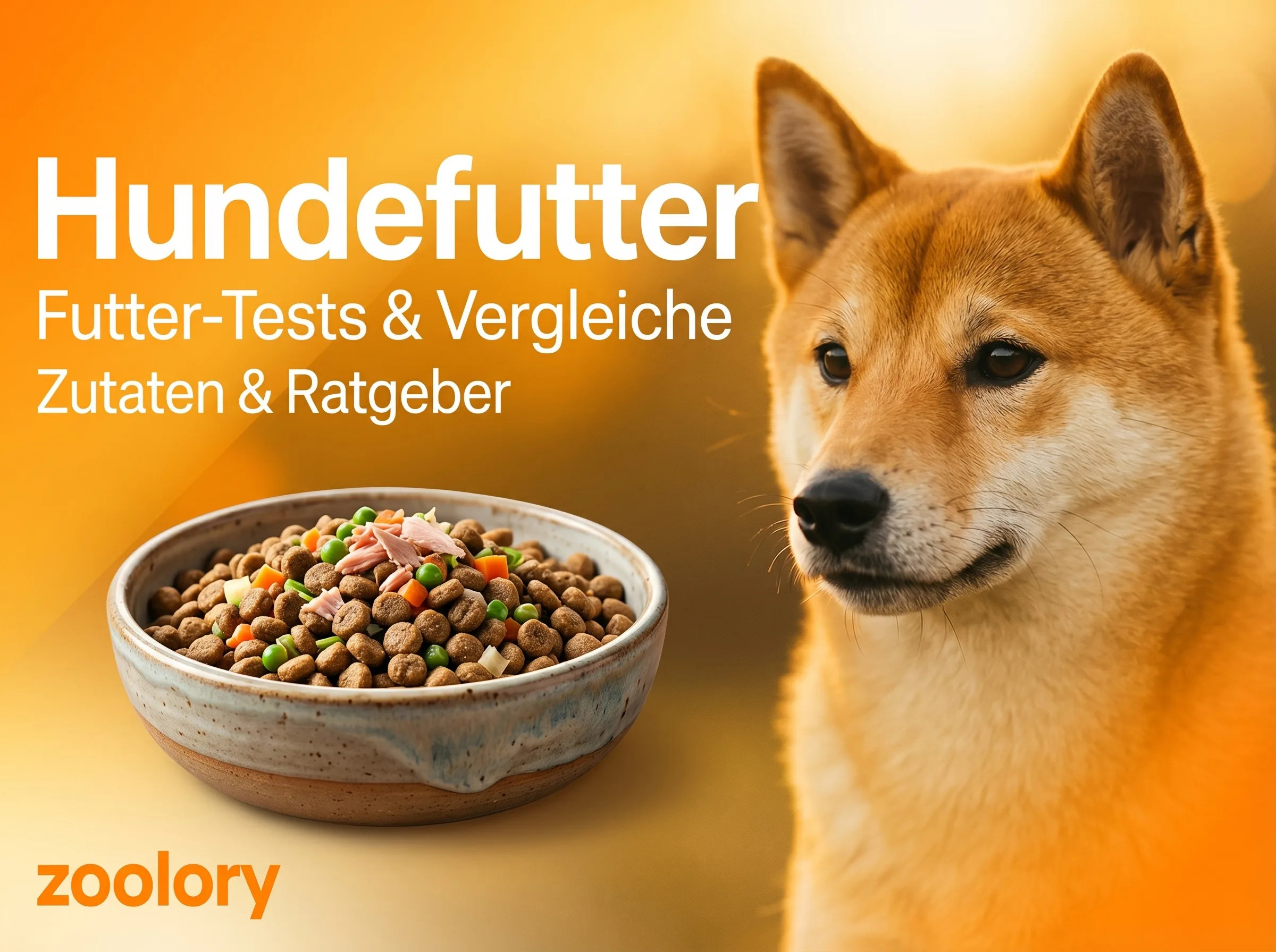 Hundefutter Schale
