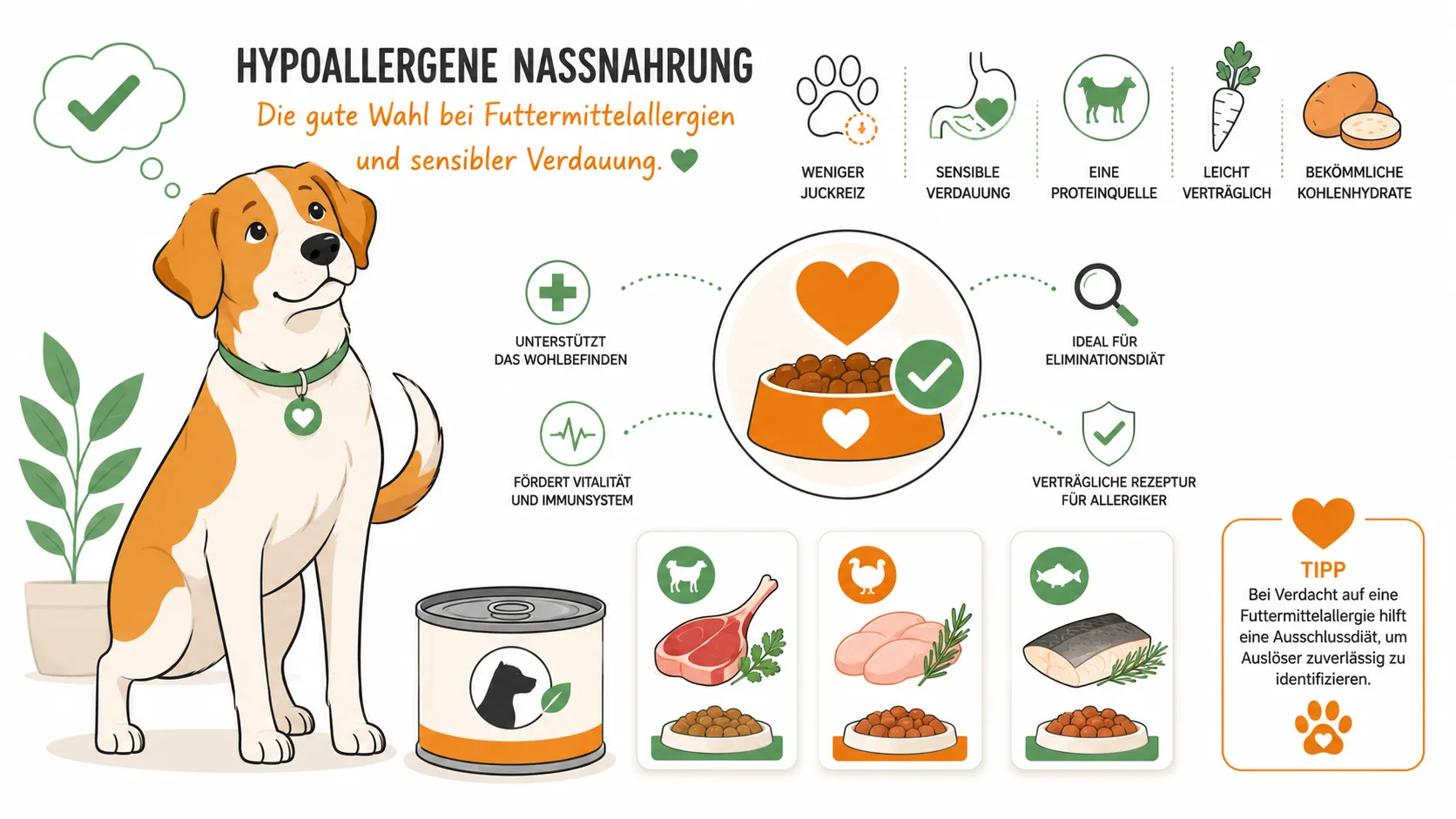 Terra Canis Hypoallergen Erfahrungen mit Nassfutter für Allergiker-Hunde