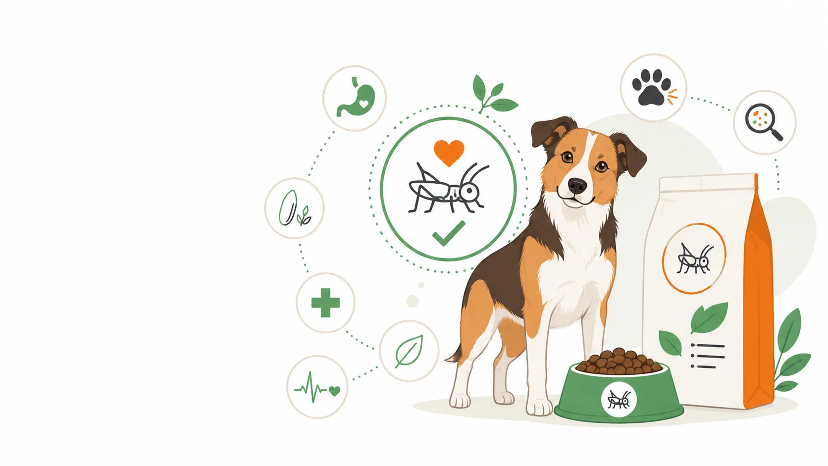 Insektenprotein Hundefutter für sensible Hunde im Vergleich