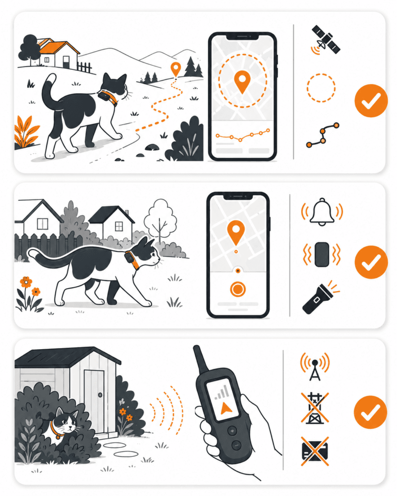 GPS Tracker an Katze gewöhnen